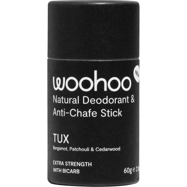 Woohoo Body Deodorant Stick Tux Extra Strength 60g