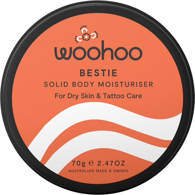 Woohoo Body Bestie Solid Body Moisturiser Tin 70g