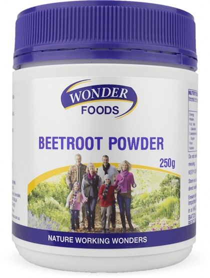WONDERFOODS BEETROOT POWDER G/F 250G