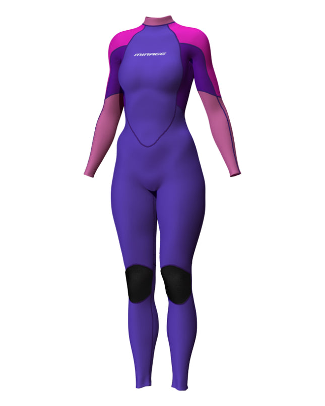 WETSUIT - MIRAGE WOMENS 3/2MM STEAMER : WS52