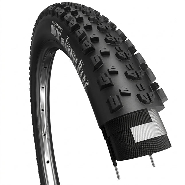 Tyre 26 x 1.95 ALL Black, Wanda Premium tyre, The Jumping Hare for All Mountain/Enduro, 30TPI, 35-52 PSI, 2.4-3.6 Bar, BLACKSkin/supple Wall, (50-559)