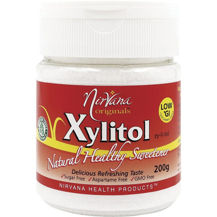 NIRVANA ORIGINALS Xylitol Refillable Shaker 200g | Baking Ingredient