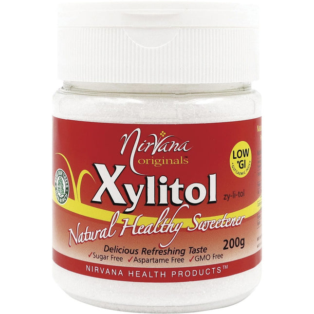 NIRVANA ORIGINALS Xylitol Refillable Shaker 200g | Baking Ingredient