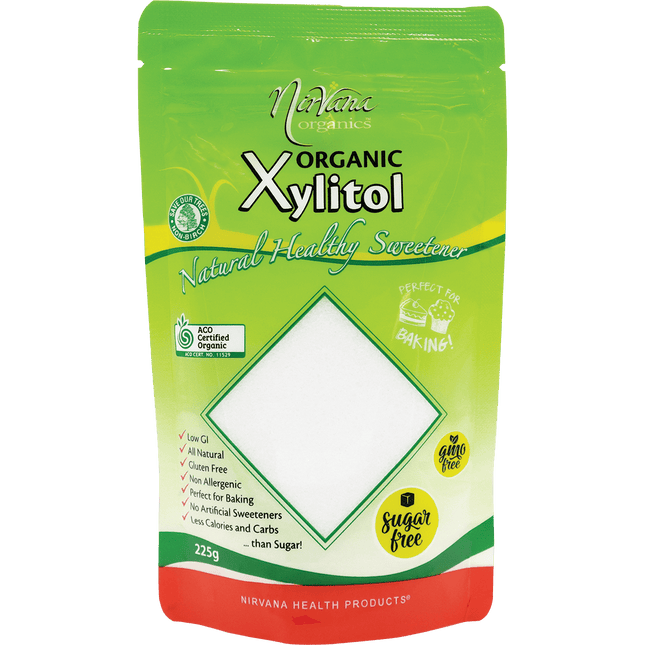 Nirvana Organics Certified Organic Xylitol 225g