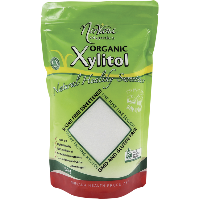 Nirvana Organics Certified Organic Xylitol 750g