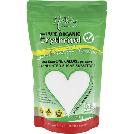 Nirvana Organics - Erythritol Pure Organic - 750g