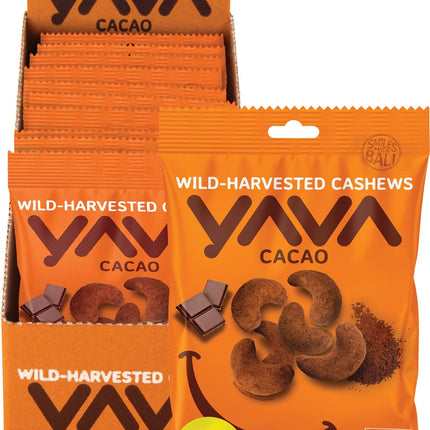 YAVA - WILD - HARVESTED CASHEWS 10X35G