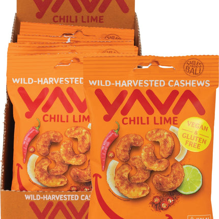 YAVA - WILD - HARVESTED CASHEWS 10X35G