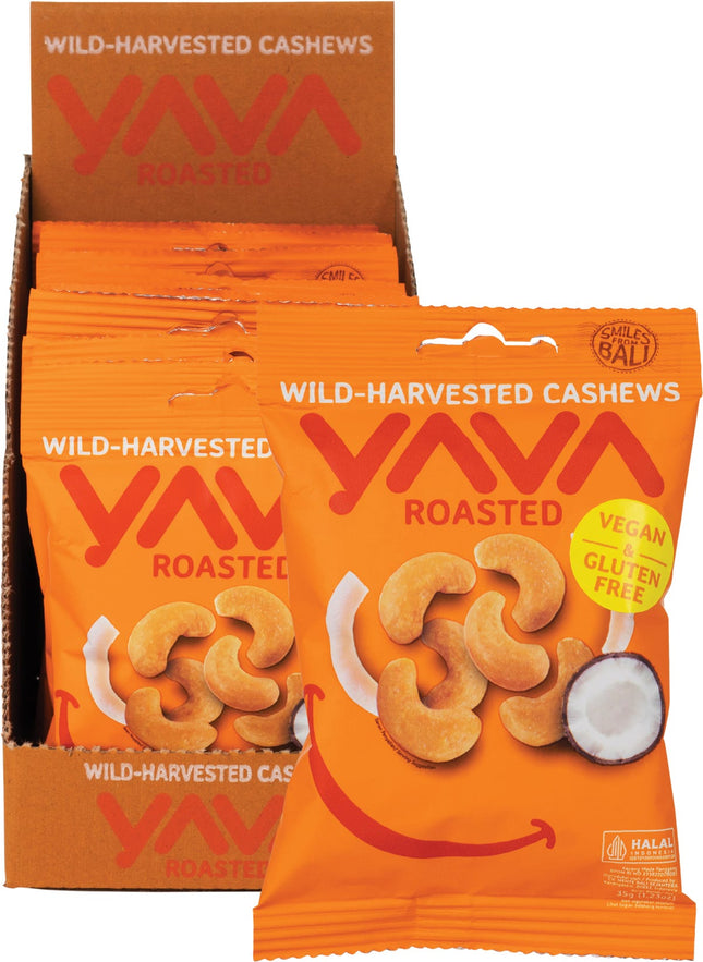 YAVA - WILD - HARVESTED CASHEWS 10X35G