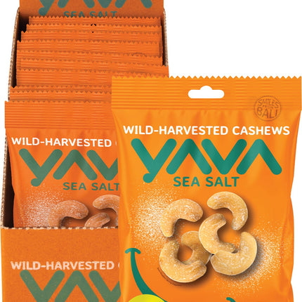 YAVA - WILD - HARVESTED CASHEWS 10X35G