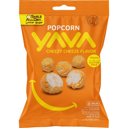 YAVA Popcorn Cheezy Cheeze Flavor 60g | Snack