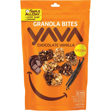 YAVA - GRANOLA BITES 125G