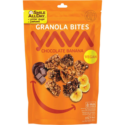 YAVA - GRANOLA BITES 125G
