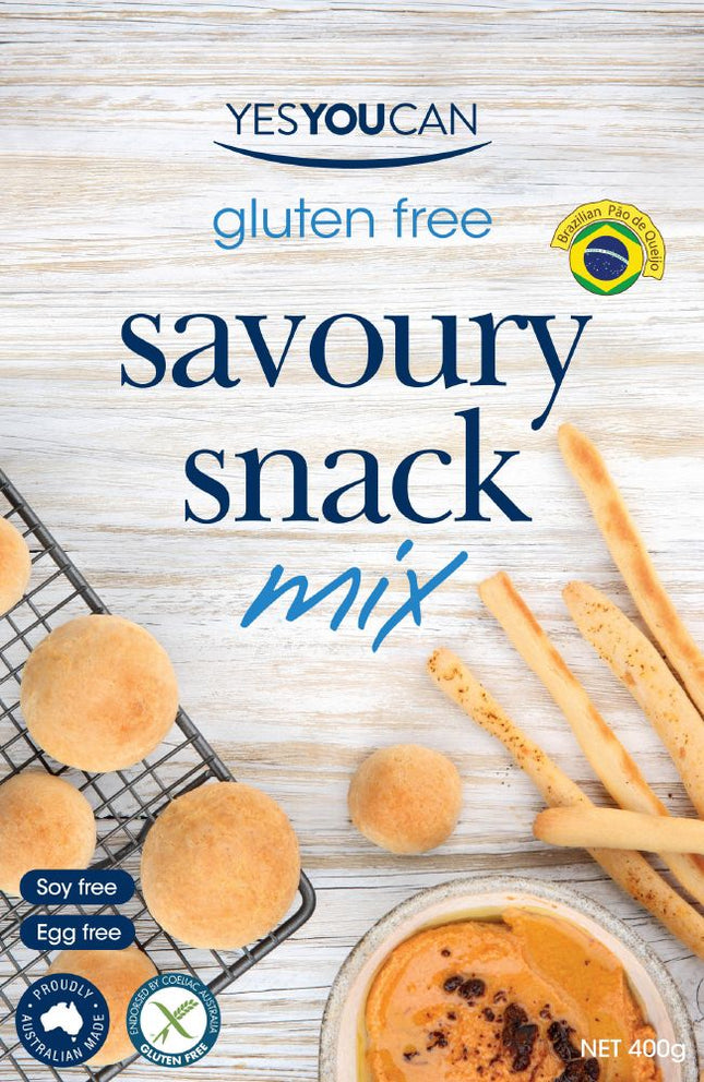 YESYOUCAN SAVOURY SNACK MIX G/F 400G
