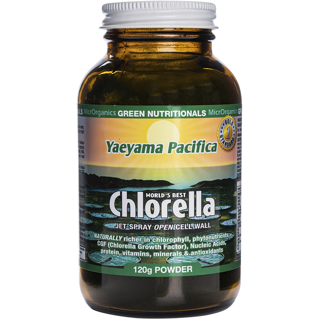 Green Nutritionals Yaeyama Pacifica Chlorella Powder 120g