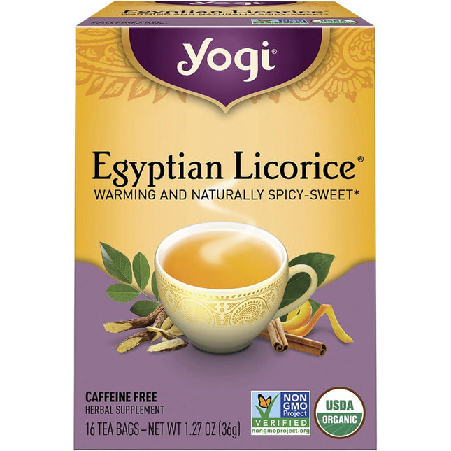 Yogi Tea - Herbal Tea Bags Egyptian Licorice