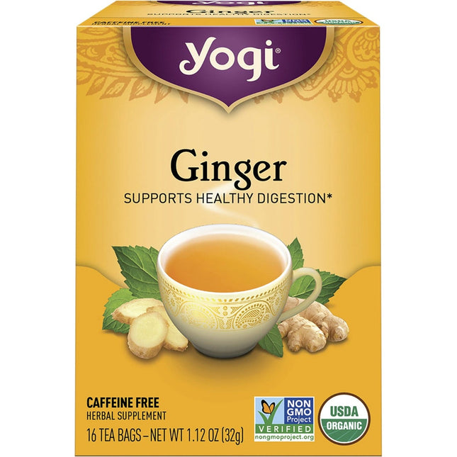 Yogi Tea - Herbal Tea Bags Ginger - 16pk