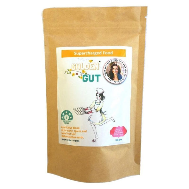 SUPERCHARGED FOOD GOLDEN GUT BLEND 100G