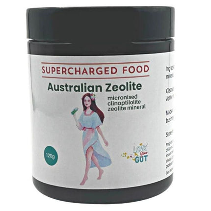 SUPERCHARGED FOOD AUSTRALIAN ZEOLITE POWDER 120G