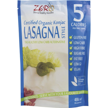 ZERO SLIM & HEALTHY - CERTIFIED ORGANIC KONJAC 400G