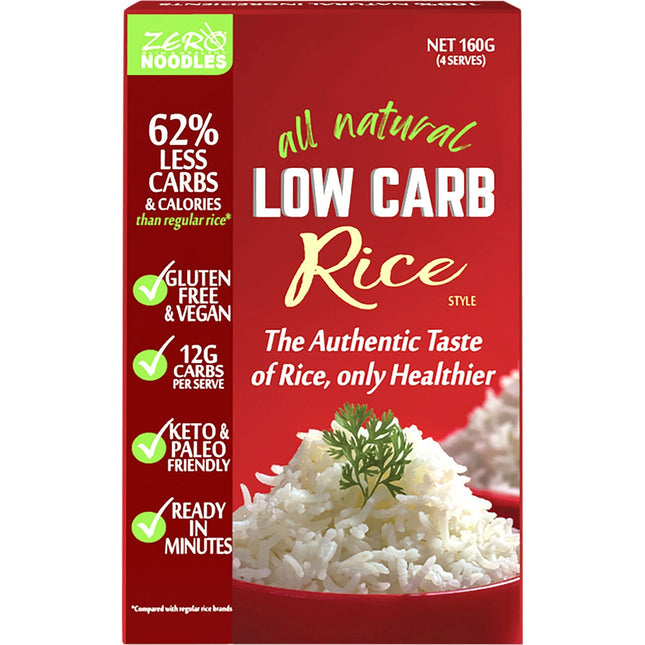 ZERO SLIM & HEALTHY Low Carb Rice 160g | Personal Wipe