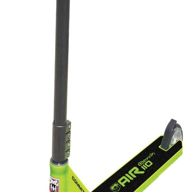 Adrenalin Air 110 Stunt Scooter - Lime product image showing scooter view 3
