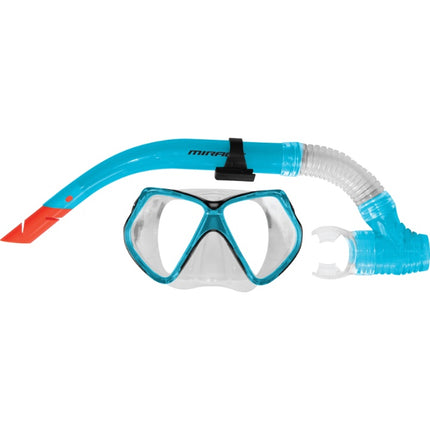 DAINTREE Snorkel Mask Set Silicone Tempered Glass for Adults and Kids Swimming Diving Gear Watersports Equipment