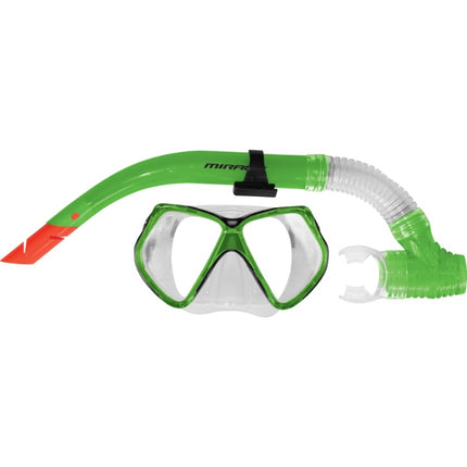 DAINTREE Snorkel Mask Set Silicone Tempered Glass for Adults and Kids Swimming Diving Gear Watersports Equipment