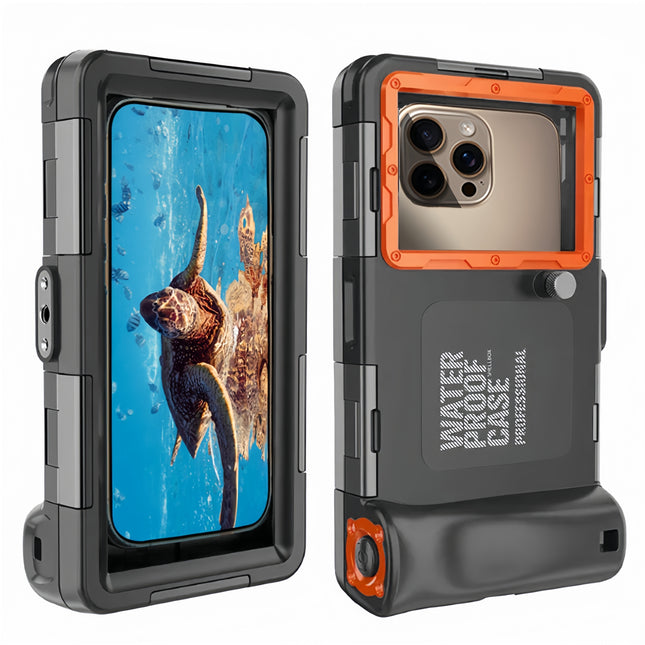 Multifunctional Waterproof Phone Case for Swimming, Snorkeling, and Kayaking.