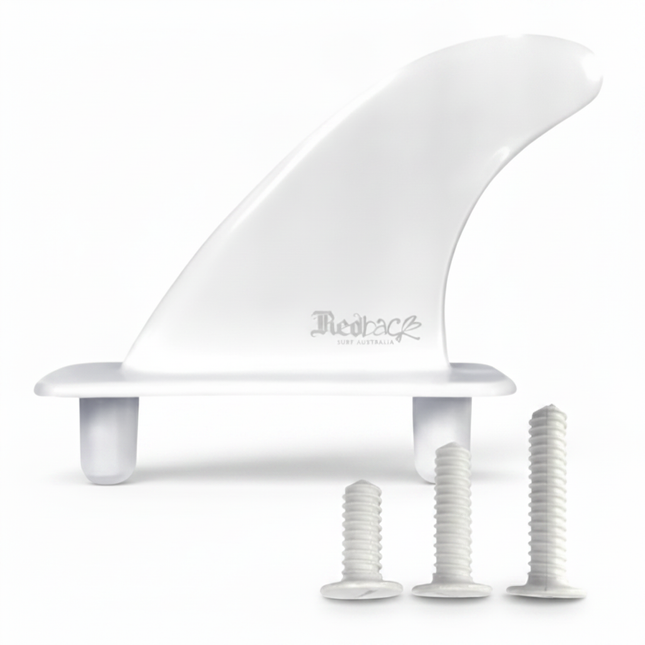 Redback Surfboard Performance 3 Fin & Screw Set Small - side view