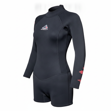 Women's Adrenalin Wahine 2mm Long Sleeve Shorty Wetsuit - side view