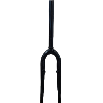 24" - O.D. 28.6mm, I.D. 25.4mm - Threadless Steel Fork With Pivots & Disc Mount, 70mm Clearance