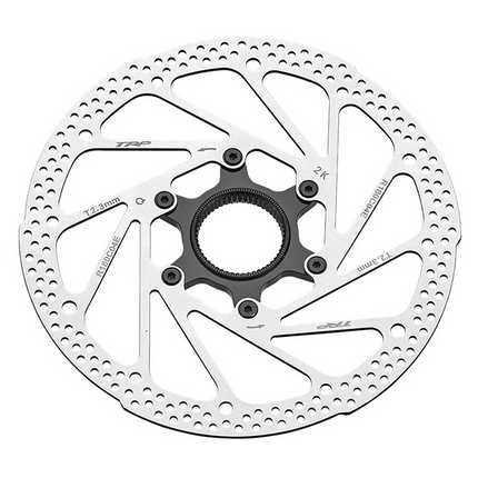 TRP 203mm ROTOR - 2.3mm Thick, 2 Piece, CENTERLOCK, High Heat Dispersion and Tolerance, For DHR and E-MTB Only For 2.3mm Calipers