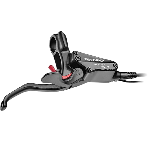 BRAKE LEVER - Tektro Auriga Twin Front Brake Lever (Right Hand) for Mod.HD-E545, with brake sensor & cut off cable 200mm, Black