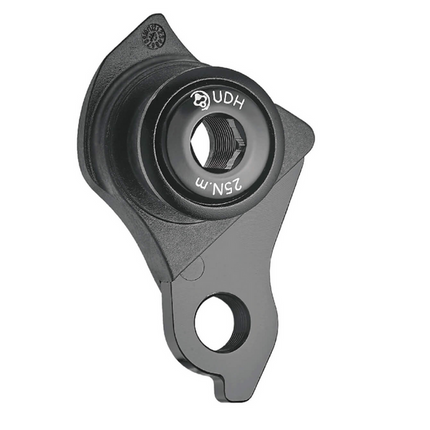 Rear Derailleur Hanger NYLON/ALLOY - for UDH, M12 x P1.0, matt black, w/screw & washer