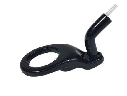 BICYCLE PARTS - CABLE HANGER - FRONT CABLE HANGER, 25.4MM, BLACK (SOLD INDIVIDUALLY)