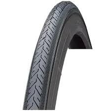 BICYCLE PARTS - TYRE 700 X 25C BLACK SPEED TREAD 100 PSI (25 - 622)