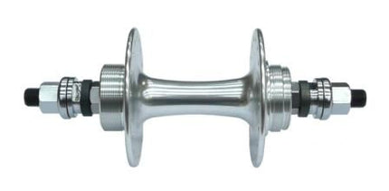 BICYCLE PARTS - HUB STURMEY ARCHER 36H REAR SILVER DOUBLE SIDED SEALED BEARING HIGH FLANGE TRACK HBT30R - 120/130MM O.L.D.