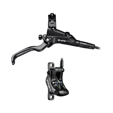 BICYCLE PARTS - TRP HYDRAULIC 4 - PISTON DISC BRAKE, BLACK, SLATE EVO, 5MM HOSER, L: 1900MM. * RIGHT SIDE FOR FRONT. (USES 2.3MM ROTOR ONLY - ROTOR NOT INCLUDED)
