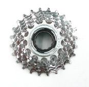 BICYCLE PARTS - SCREW ON CLUSTER - 7 SPEED, 13 - 25T, SUNRACE C.P.