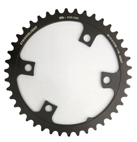 Shimano Ultegra Road Chainring FC-R8000 42T 11 Speed 110 BCD Inner Black 7075 Aluminum For Cycling Enthusiasts