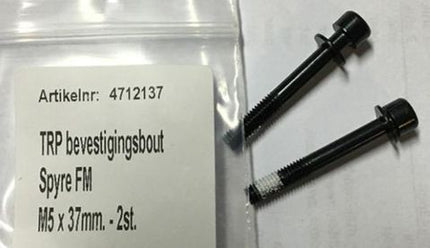 BICYCLE PARTS - MOUNTING BOLT TRP SPYRE / HYRD FLAT MOUNT 37MM MOUNTING BOLT (BAG OF 2)