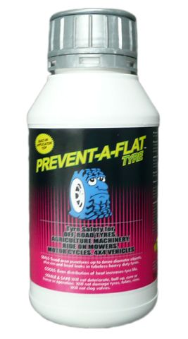 BICYCLE PARTS - SEALANT - PREVENT A FLAT TUBE/TYRE SEALANT, 250ML BOTTLE