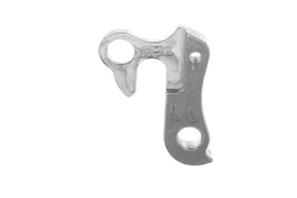 BICYCLE PARTS - META CNC DERAILLEUR HANGER - MODEL 11, MATERIAL 6061 T651 AVIATION ALUMINIUM, CNC MACHINED, SILVER, GIANT, KONA, BIANCHI, ETC
