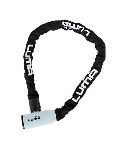 BICYCLE PARTS - LOCK, KEY LOCK CHAIN 5MM W/COVER 1000MM, LUMA NO1 LOCK BRAND IN SPAIN