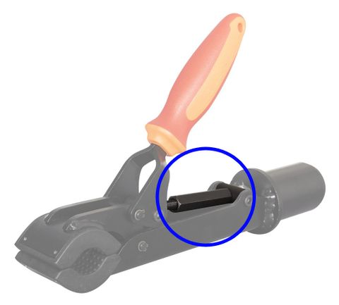 BICYCLE PARTS - ACCESSORIES FOR SWIVELING VICE JAW 1693.1 AND 1693.1S BICYCLE TOOL, 623205 REPLACEMENT OF THE SPRING WITH THE SCREW