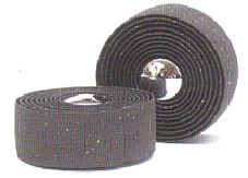 Time Cork Gel Handlebar Tape Black Speckled With Bar End Plugs For Cycling Comfort And Grip - Bike Accessories
