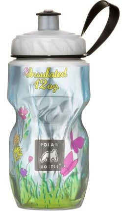 BICYCLE PARTS - BOTTLE - POLAR INSULATED WATER BOTTLE 350ML/12 OZ, STANDARD VALVE, PIXIE