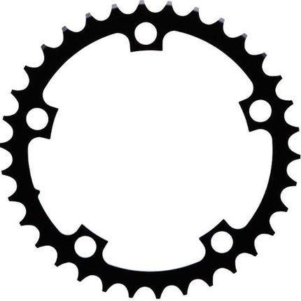 BICYCLE PARTS - CHAINRING - ALLOY 3/32 X 36T, BCD 110MM, BLACK