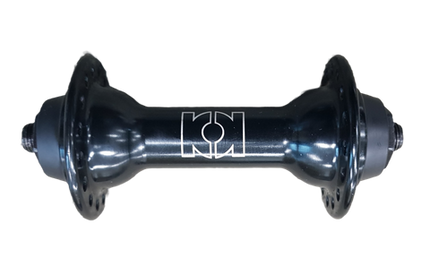 BICYCLE PARTS - HUB FRONT, Q/R, ROAD, ALLOY BLACK 32H (100MM OLD) KK HUB